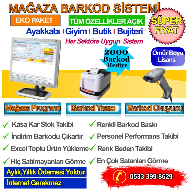 Mağaza Barkod Sistemi