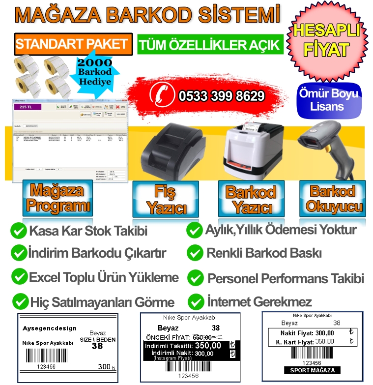 Mağaza Barkot Sistemi