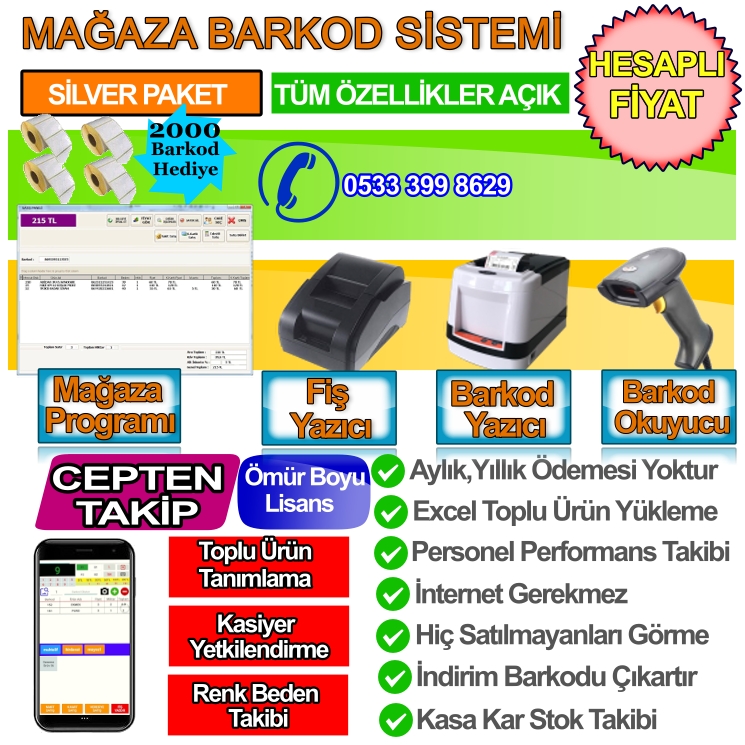 Mağaza Barkod Sistemi