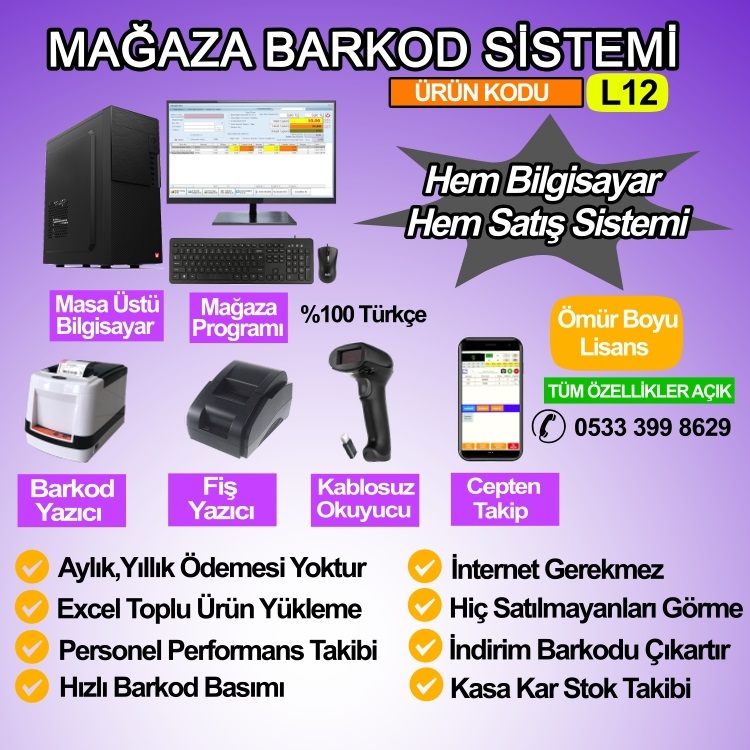 Mağaza Barkod Sistemi