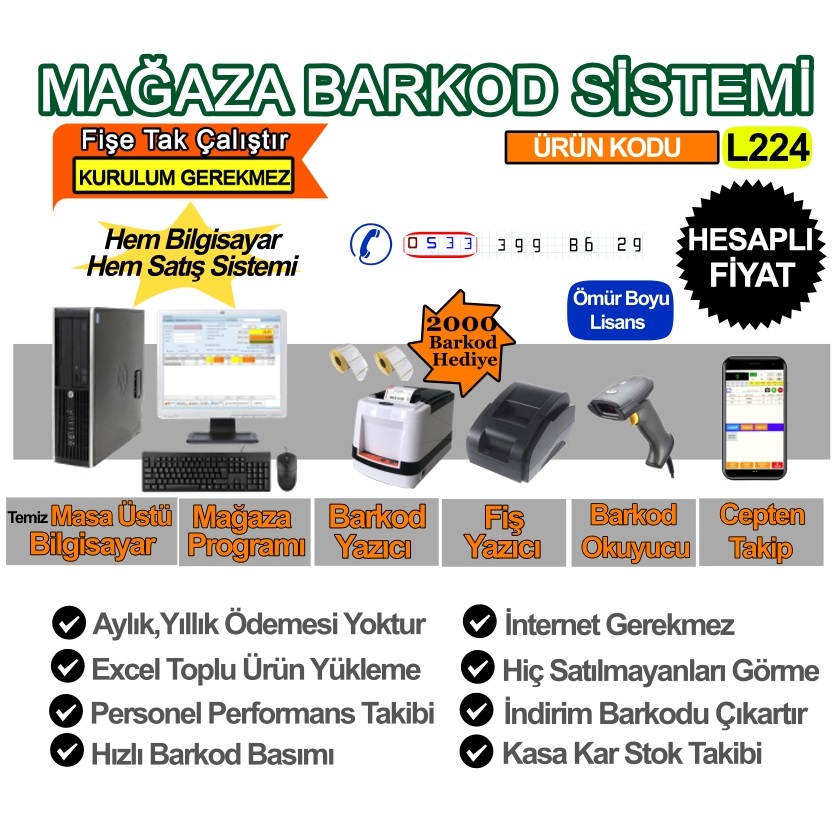 Mağaza Barkod Sistemi