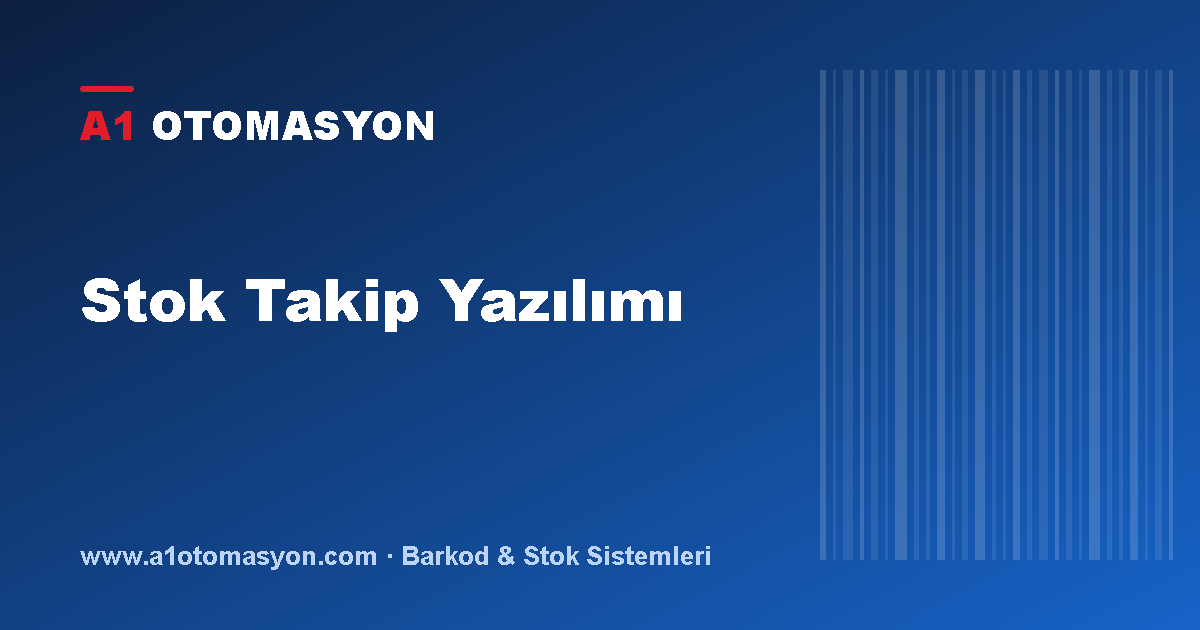Stok Takip Yazılımı